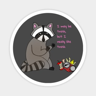 Self Love Raccoon Magnet